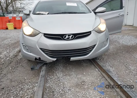 2012 Hyundai Elantra Limited (Ulsan Plant) из США, поврежденный, VIN KMHDH4AEXCU406128